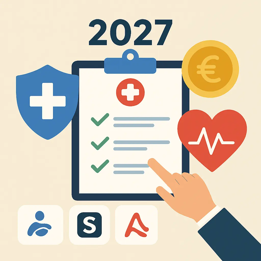 Goedkoopste basisverzekering 2027 per zorgverzekeraar